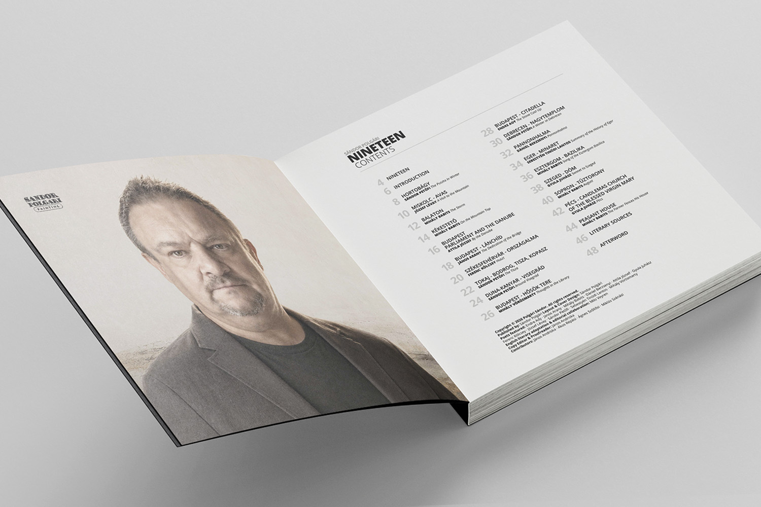Nineteen — selected spread 1
