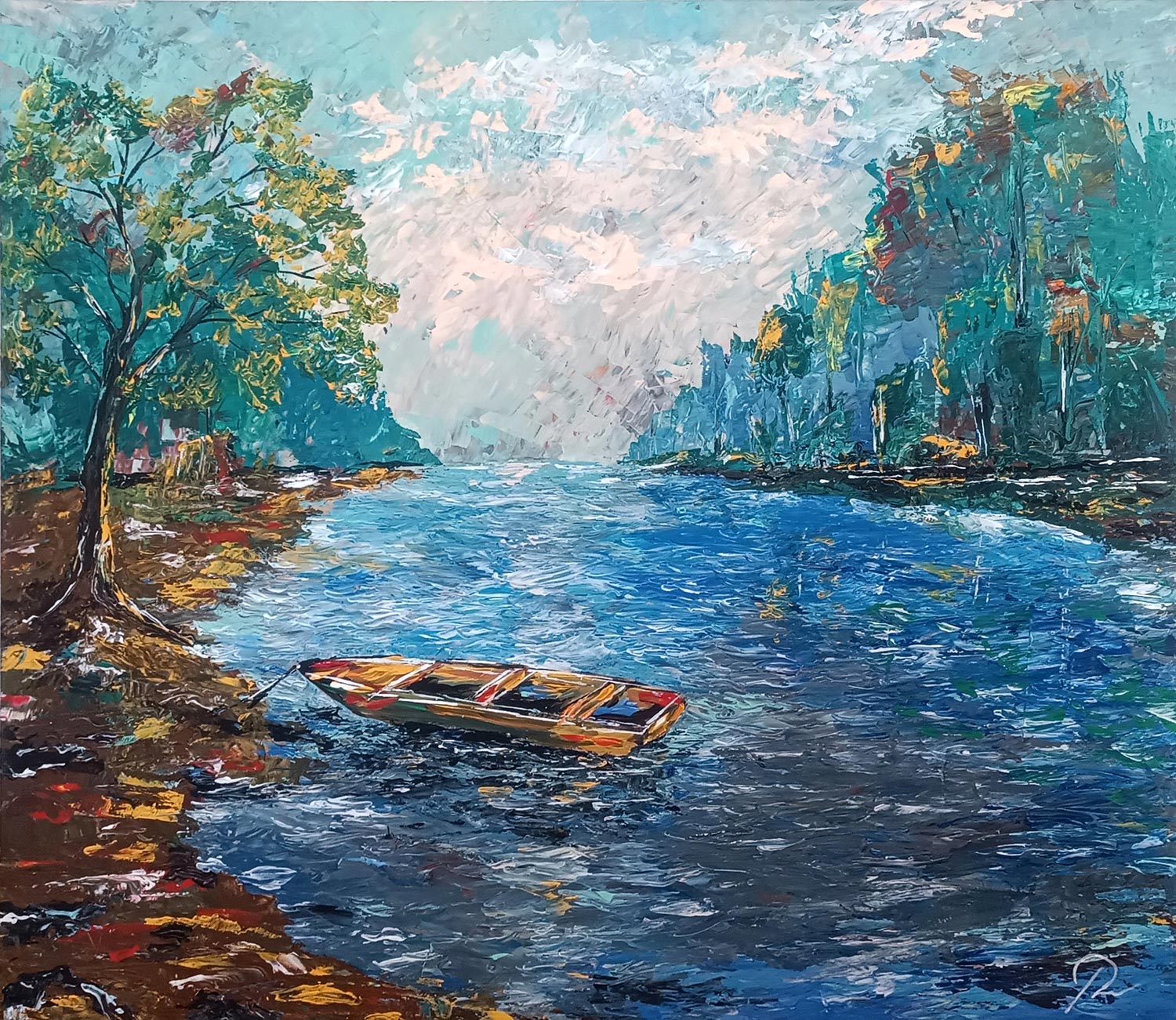 Boat on the Tisza