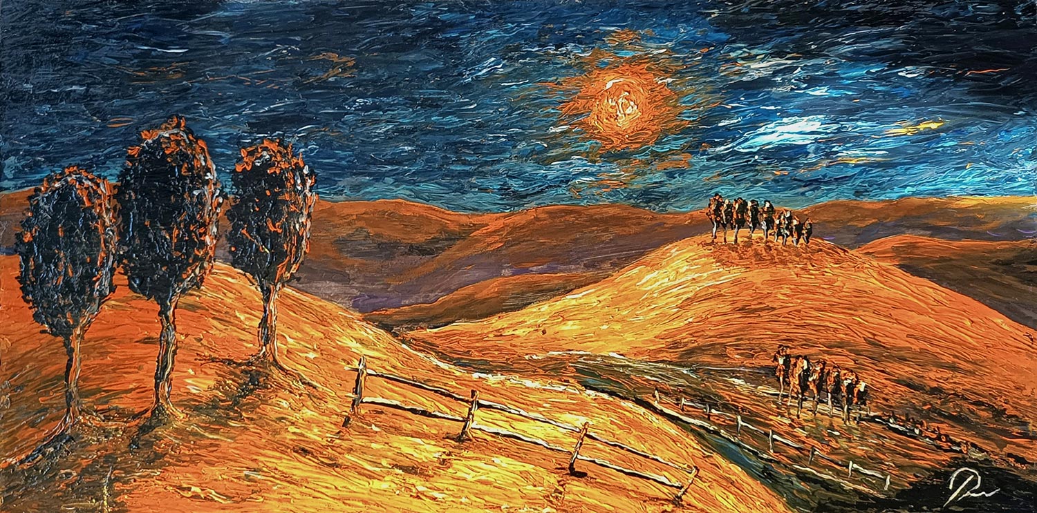 Full Moon Landscape