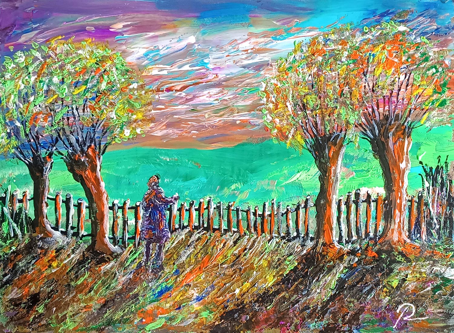 By the Fence